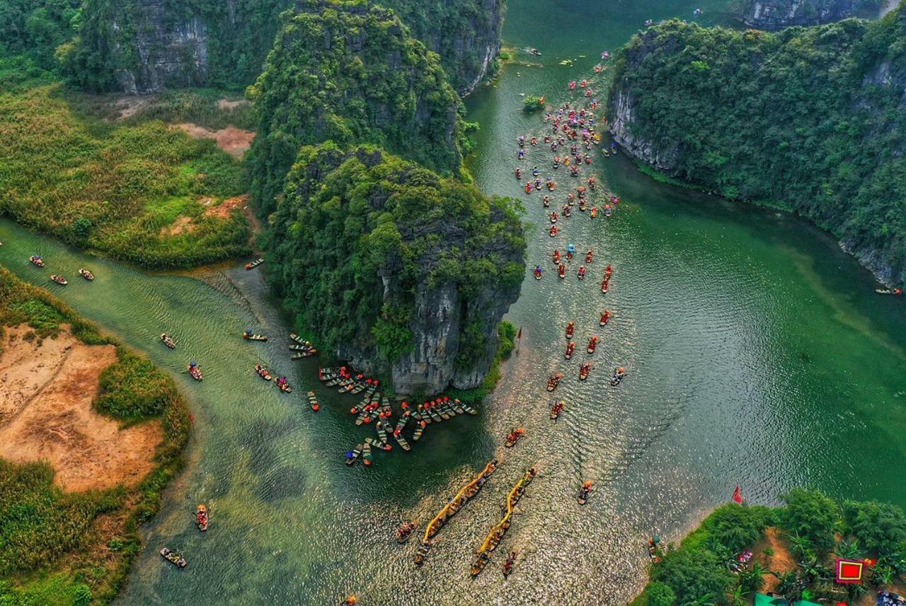 Tam Coc Mountain Bungalow Ninh Binh Esterno foto